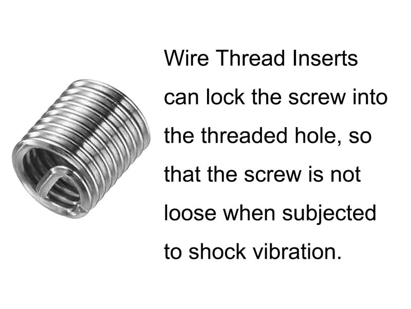 NACX M3 x 0.5mm x 2D Helicoil Type Screw, 304 Stainless Steel Wire Thread Inserts, Helical Coiled Wire Threaded Sleeve, 170Pcs - Image 3